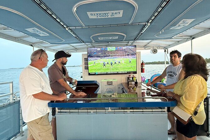 Floating Tailgate Tour at Crab Island and Watch Football on Water - Who Should Consider This Tour?