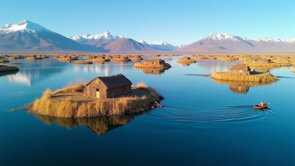 floating reed island communities