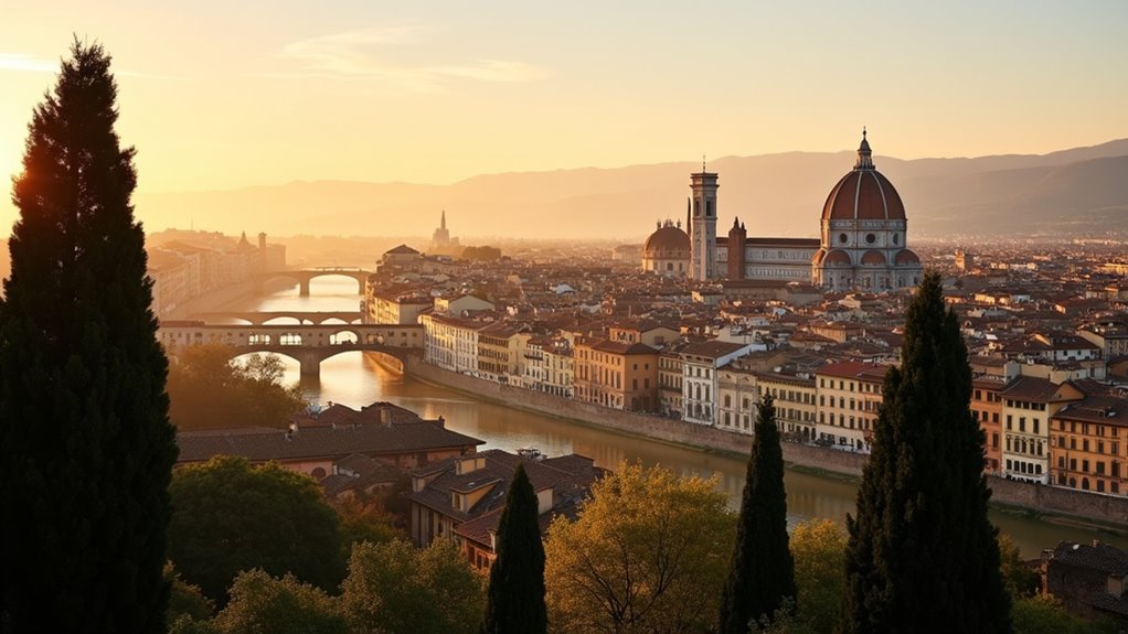 florence sunset panoramic viewpoints