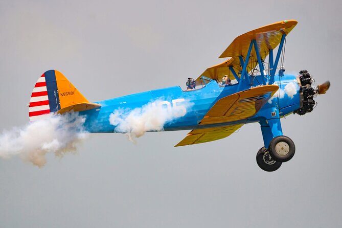 Fly A WWII Biplane Over Rockport