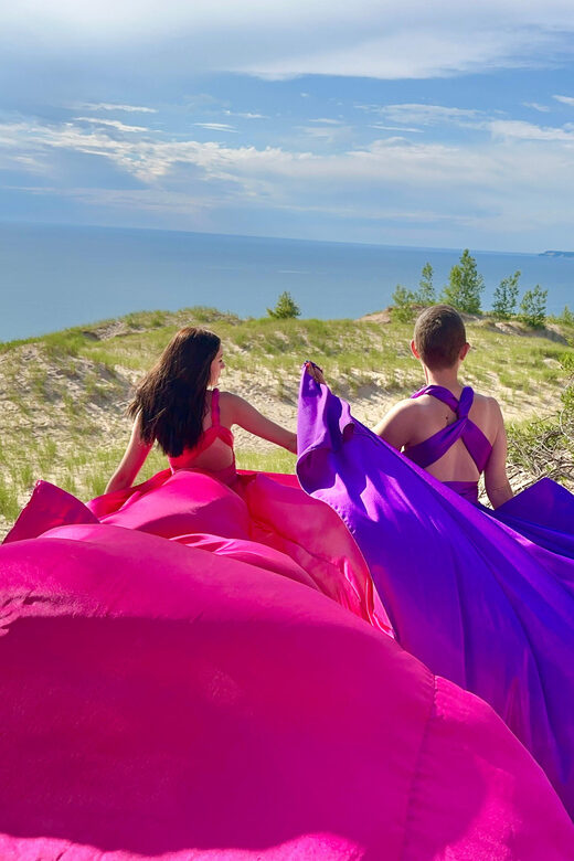 Flying Dress Photo Shoot Traverse City & Surrounding Areas - Authentic Experiences and What Travelers Say