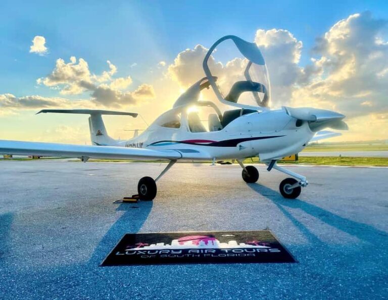 Fort Lauderdale & Miami: Private Luxury Airplane Tour - Comfort and Safety