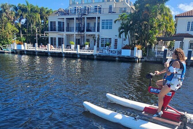 Fort Lauderdale Water Bike Guided Tour - The Sum Up