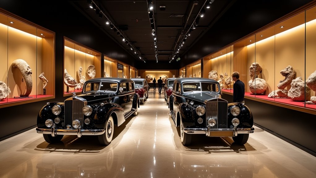 fossils and presidential vehicles
