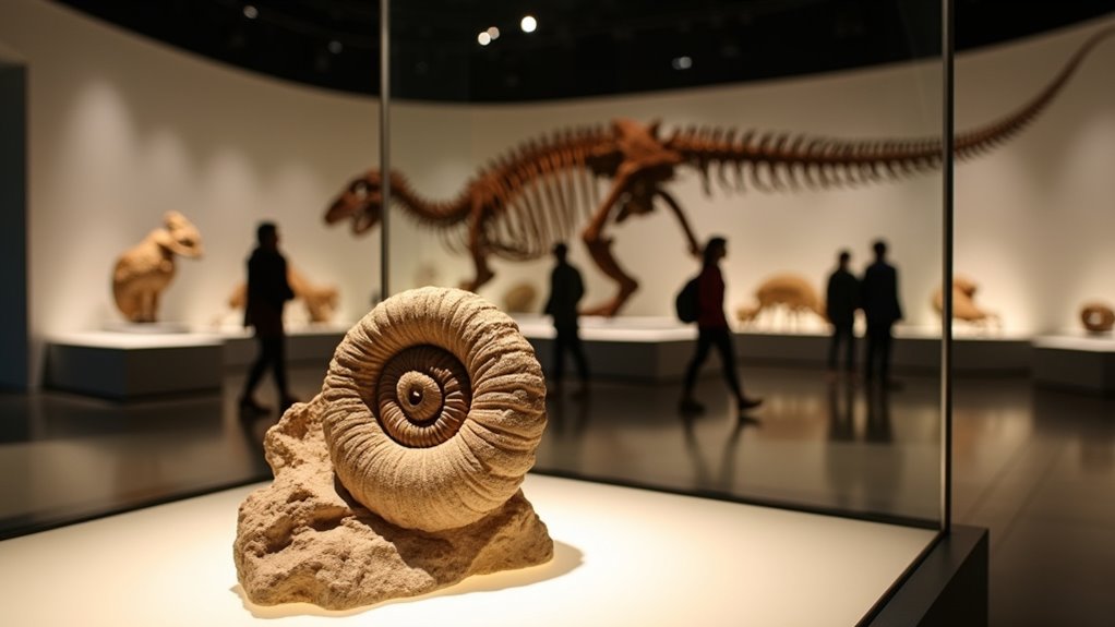 fossils marine reptiles exhibits