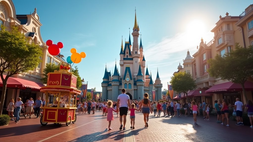 four disney theme parks