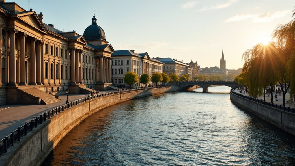 frankfurt museum embankment walk
