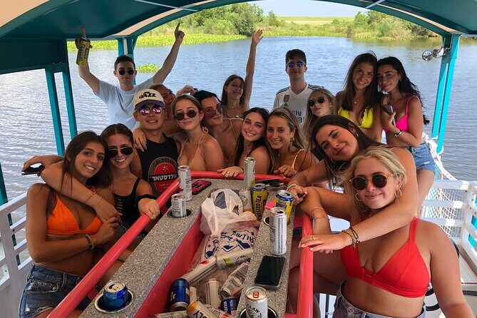 Freaky Tiki Boat Bayou Tour -7 miles from quarter w/ Bathrooms - Why You’ll Love the Freaky Tiki Bayou Tour