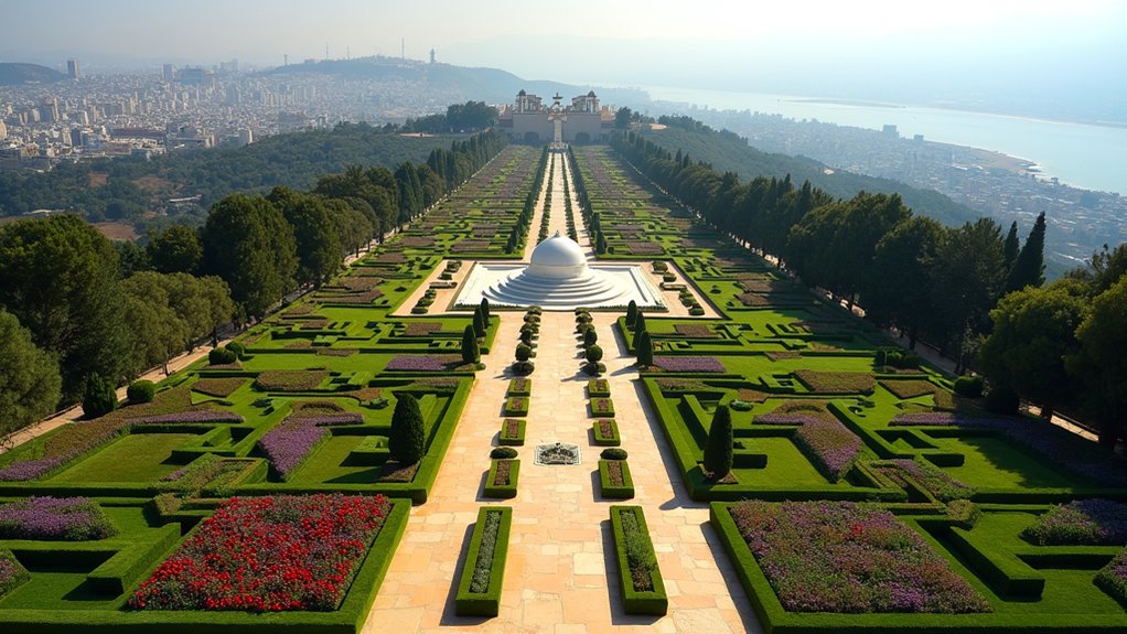 free guided baha i gardens tour
