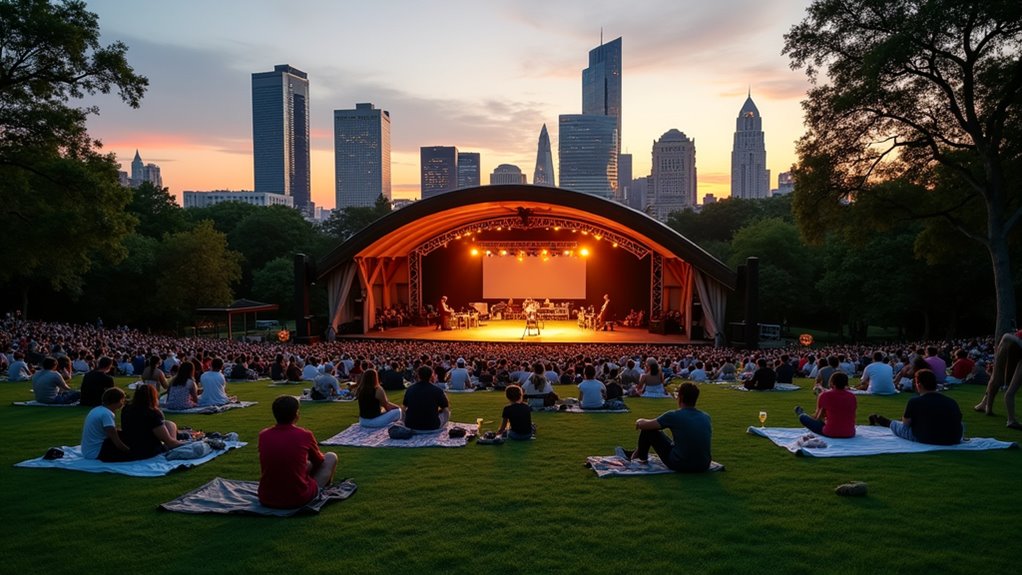 free outdoor performances in hermann park