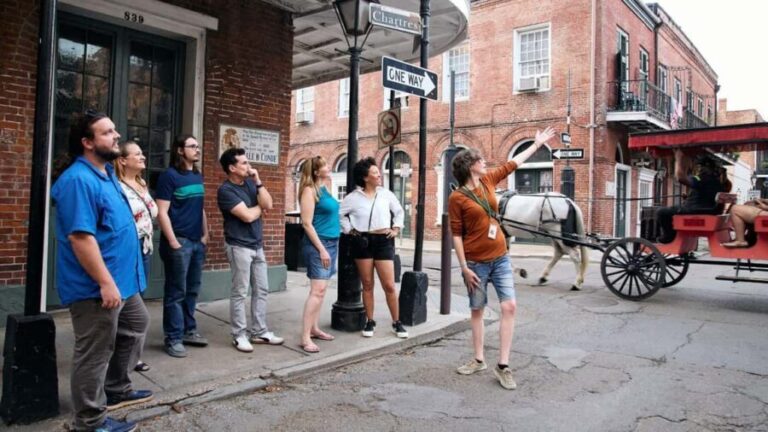 French Quarter: Jackson Square to Bourbon Street Tour - What to Expect from the Experience