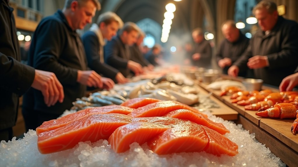 fresh sustainable seafood market