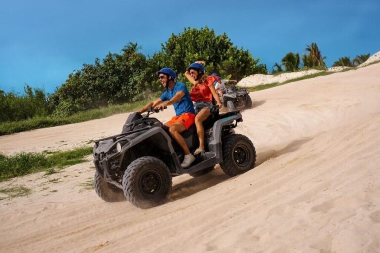 From Cancún: ATV Jungle Trail Adventure and Beach Club - The Experience in Detail