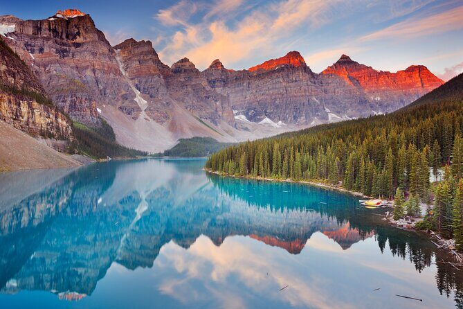 From Canmore Banff to Lake Louise Moraine Lake 1.5h Half Day Tour - Exploring Moraine Lake