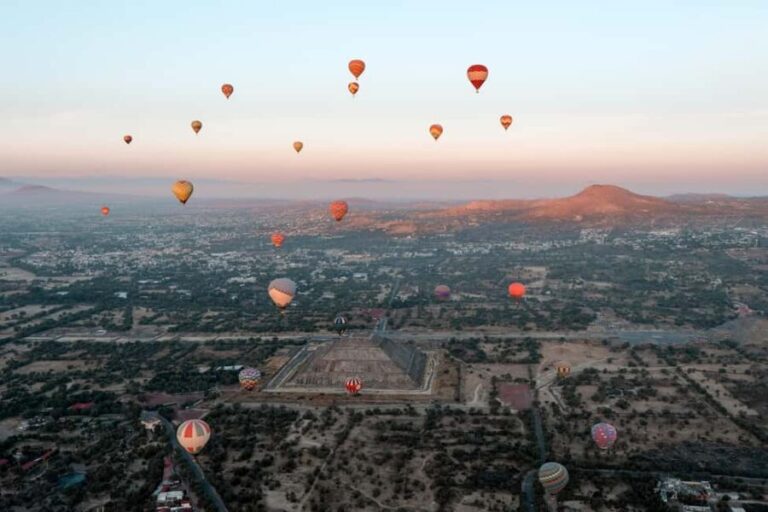 From CDMX: Teotihuacan Hot Air Balloon Ride & Optional Tours - Transport, Duration, and Practicalities