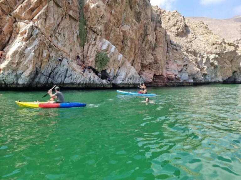From Dubai/Sharjah/RAK: Dibba Musandam Trip & Dhow Cruise - The Itinerary: A Day of Sea and Sun