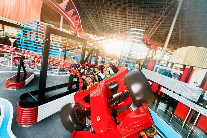 From Dubai: Sheikh Zayed Mosque and Ferrari World Entry Ticket - Transportation and Group Dynamics