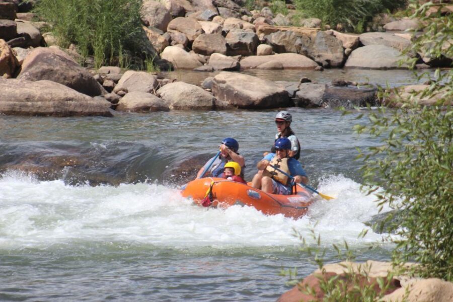 From Durango: Animas River Whitewater Rafting