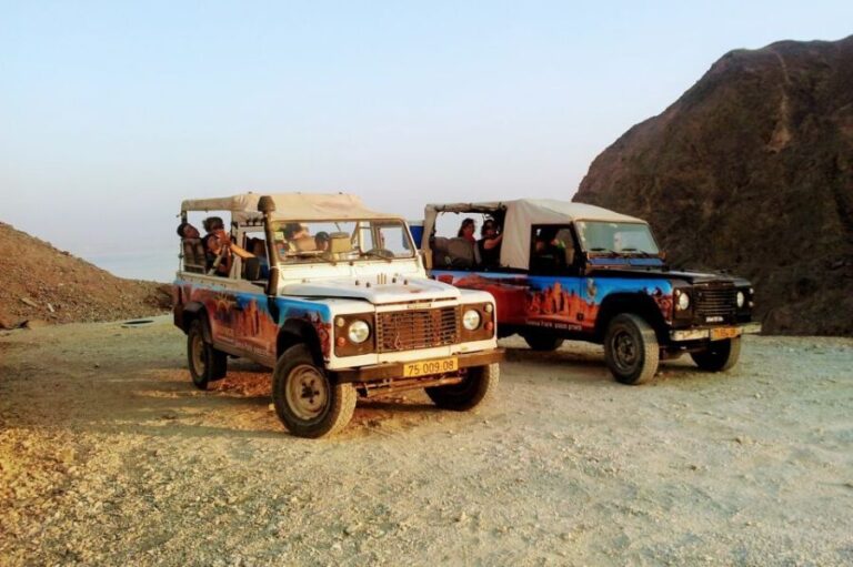 From Eilat: Red Canyon Guided Tour - Itinerary Breakdown: What to Expect on the Red Canyon Tour