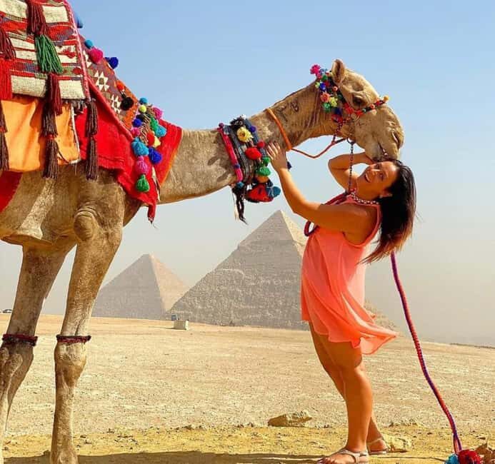 From El Sokhna Port: Giza Pyramids Visit & Nile Lunch Cruise