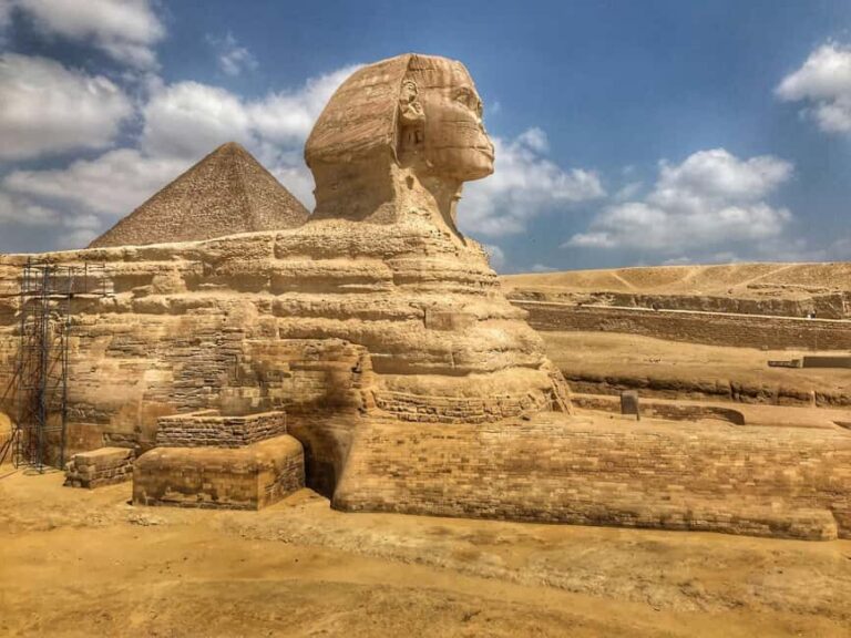 From El Sokhna Port: Pyramids & Grand Museum Day Tour - Itinerary Breakdown and Highlights