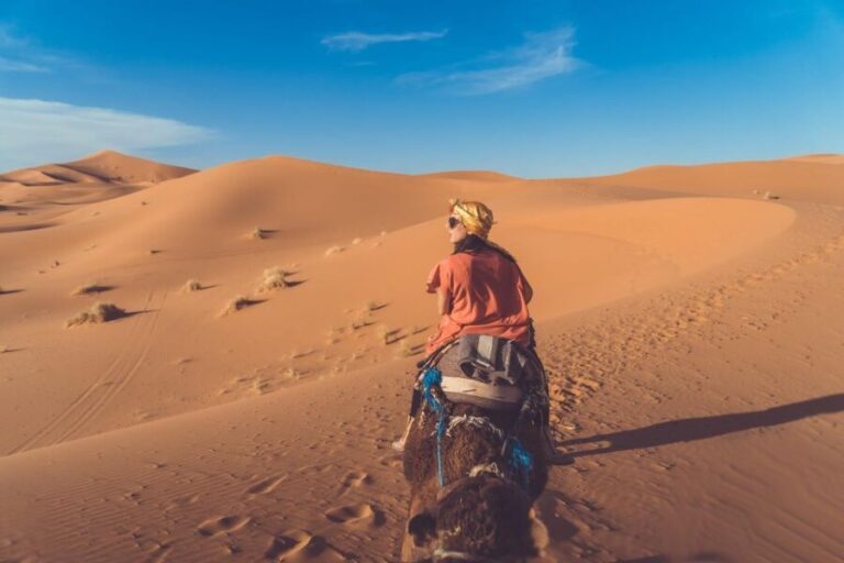 From Fez: 2-Days Desert Tour to Marrakech via Merzouga - Morning in the Sahara and Return Journey