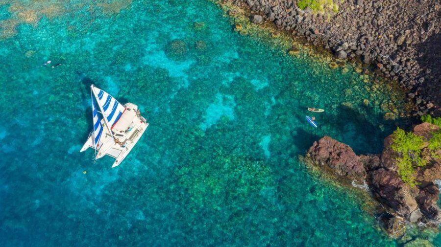 From Keauhou Bay: Snorkel Cruise to Captain Cook's Monument