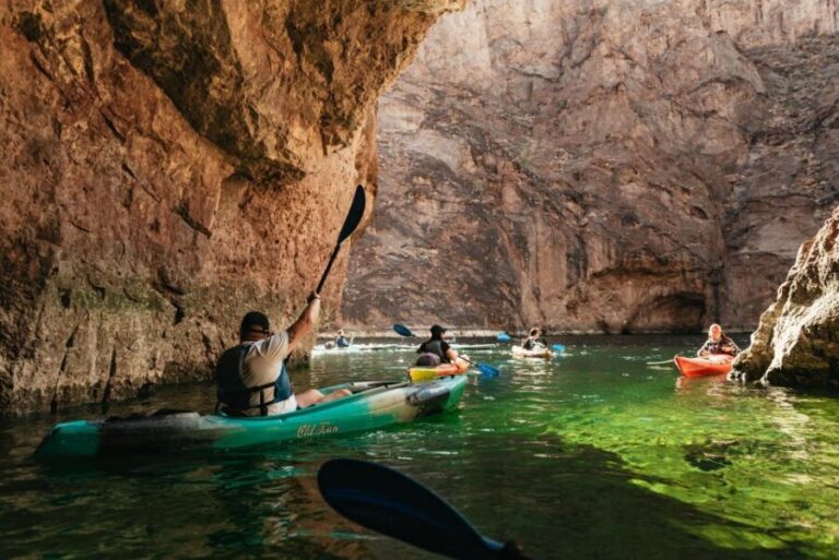 From Las Vegas: Emerald Cave Guided Kayaking Tour - What to Expect During Your Day