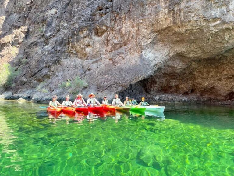 From Las Vegas: Kayak Rental to Emerald Cave Colorado River - The Scenic Highlights and Wildlife