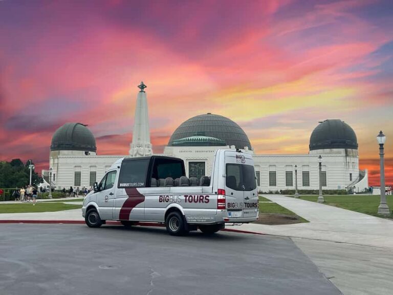 From Los Angeles: Griffith Observatory Open-top Sunset Tour - Analyzing the Value