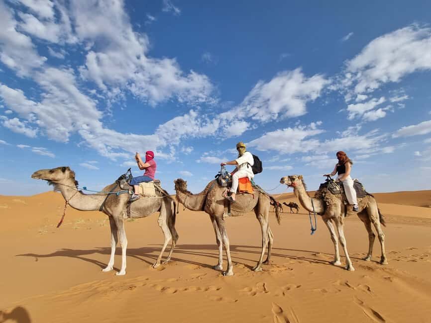 From Marrakech to Merzouga Erg Chebbi: 4-Day Desert Tour