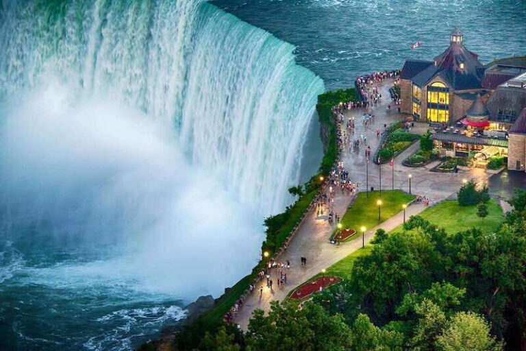 From Niagara Falls Canada Tour Boat, Lunch, Journey, Skylon - The Boat Cruise — Getting Up Close and Personal