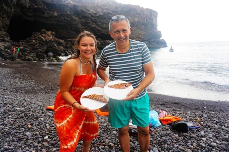 From Praia: Boat Trip, Snorkeling, Cave & BBQ on the Beach - Whats Included and Whats Not