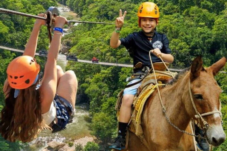 From Puerto Vallarta & Nuevo Vallarta: Canopy Zipline Tour - The Sum Up