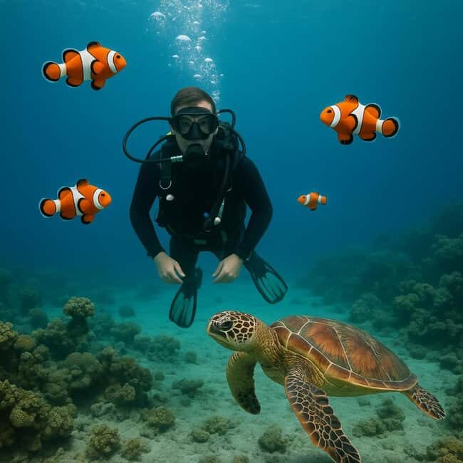 From Sharm: Ras Muhammed & White Island By Boat & intro Dive - The Stops: Ras Muhammad and White Island