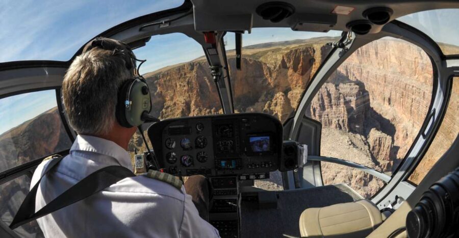 From South Rim: Grand Canyon Spirit Helicopter Tour