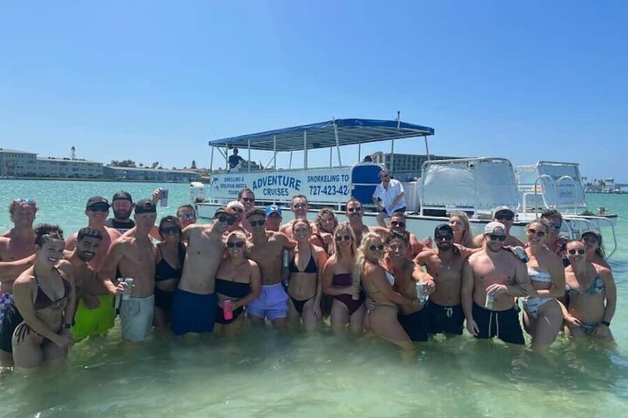 From Treasure Island: Dolphin Watching and Shelling Cruise