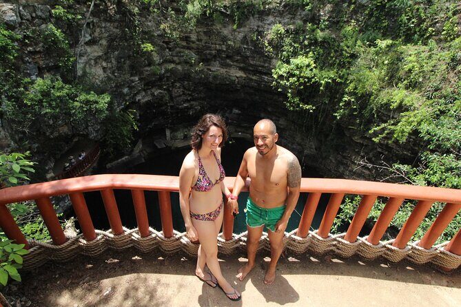 From Valladolid; Private transportation Chichén Itzá y 3 Cenotes - The Three Cenotes: A Refreshing Contrast