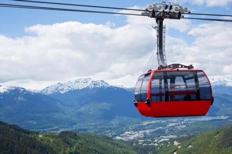 From Vancouver: Whistler Tour with Shannon Falls and Gondola - Shannon Falls: The First Stop