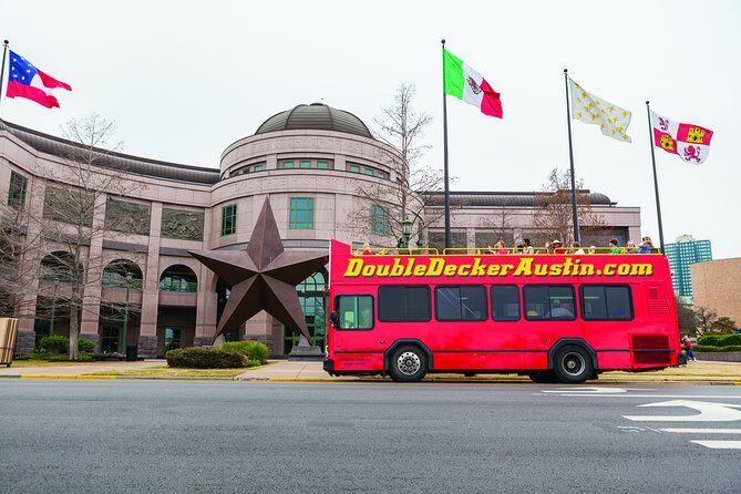 Full-Day Double Decker Austin Hop On Hop Off Sightseeing Tour - What You’ll See and Experience