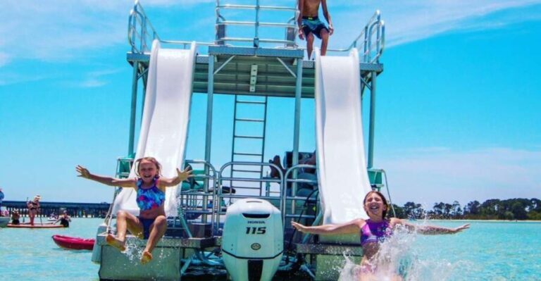 Full Day Double Decker Pontoon Boat Rental- Okaloosa Island - Detailed Breakdown of the Itinerary