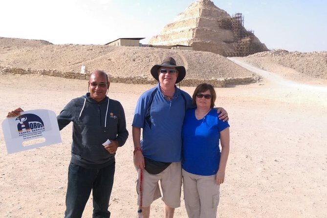 Full Day Tour to Giza Pyramid, Sakkara, Memphis city, and Dahshur Pyramids - Detailed Breakdown of the Itinerary