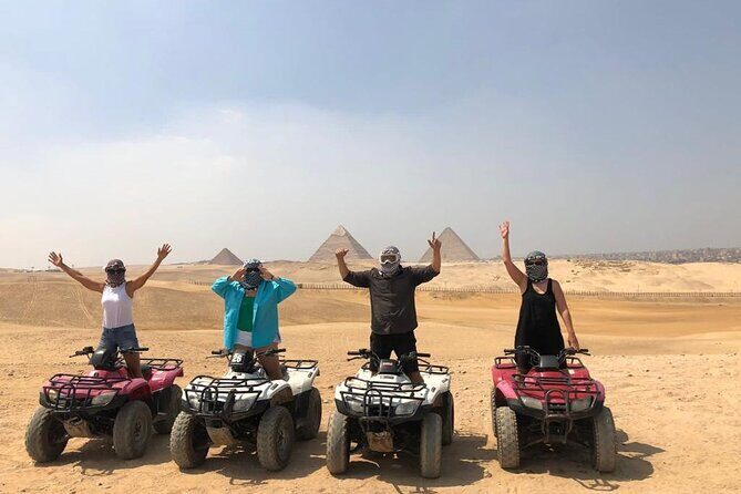 Full Day Tour to Giza with Camel & ATV Ride and Dinner Show - Sahara Adventures: Camel, Horse, and ATV Rides