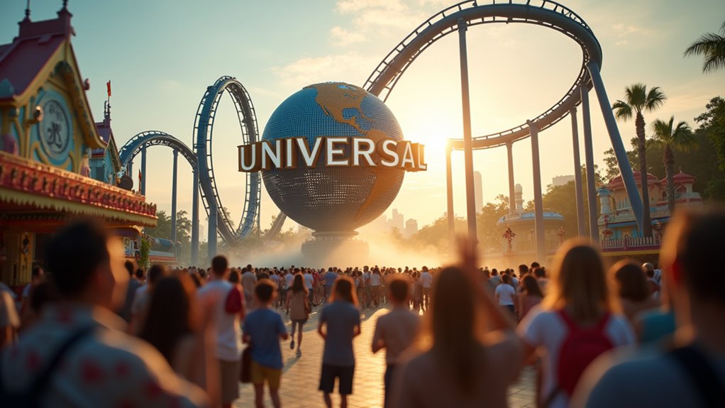 full day theme park exploration