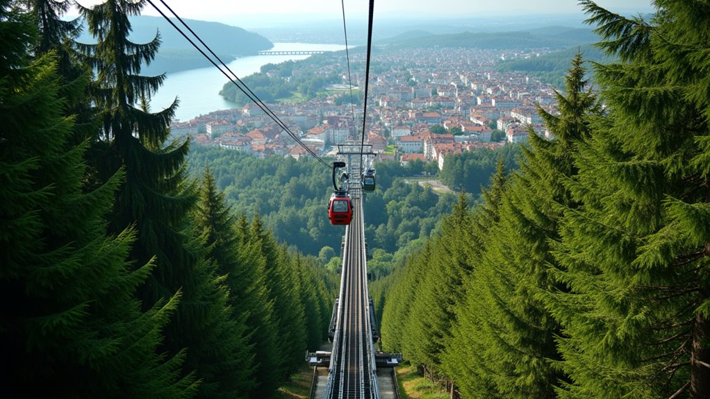 funicular tower views trails