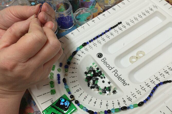 Fused Glass Necklace Class in Estes Park - The Sum Up