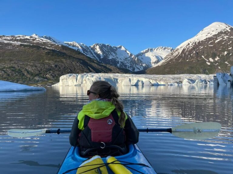 Girdwood: Glacier Blue Kayak & Grandview Tour - The Itinerary in Detail