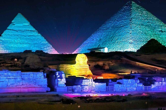 Giza Pyramids Sound and Light show - The Experience: Visuals and Atmosphere