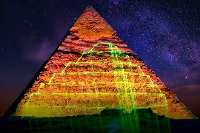 Giza Pyramids Sound & Light Show At Night - The Itinerary in Detail