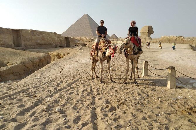 Giza pyramids ,Sphinx , camel ride, quad bike , Local bazaars and felucca ride - Exploring the Giza Pyramids and Sphinx